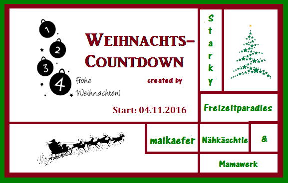 Weihnachtscountdown 2016 - Vorank&uuml;ndigung