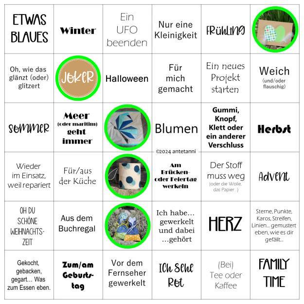 Bingo 2024 – I